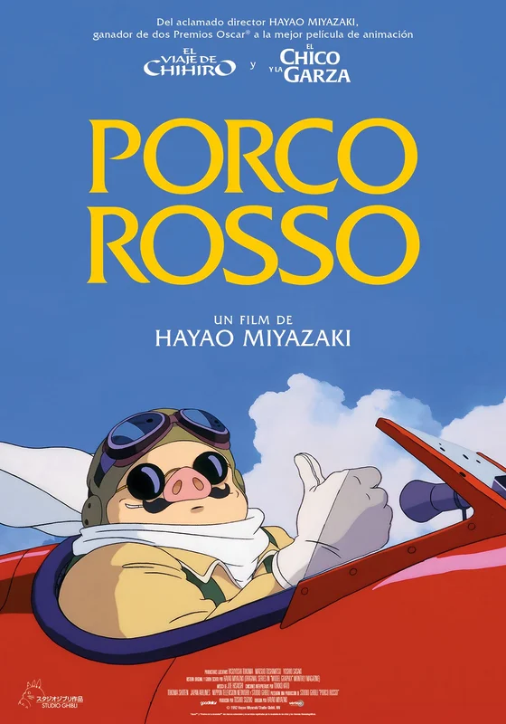 Porco Rosso cartel reestreno España