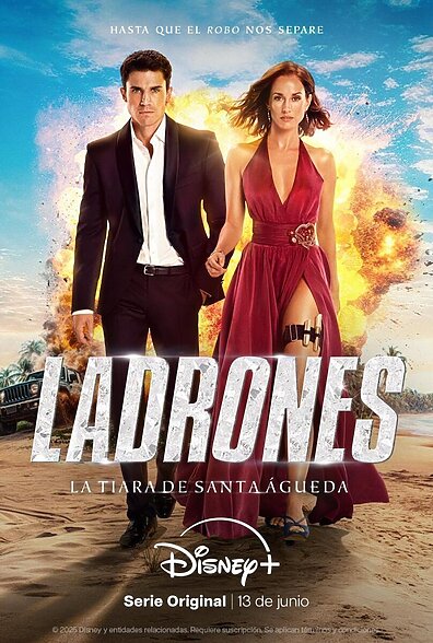 Portada de Ladrones: La tiara de santa Águeda