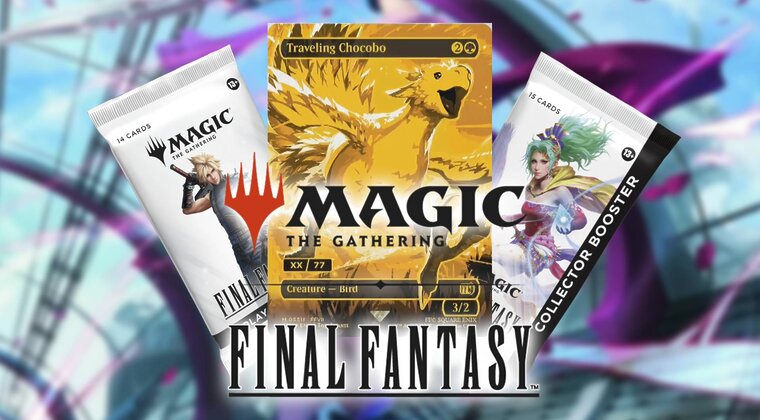 Imagen de Hacemos apertura de sobres de la última colaboración entre Magic: The Gathering y Final Fantasy ¿Nos saldrá el Chocobo Dorado?