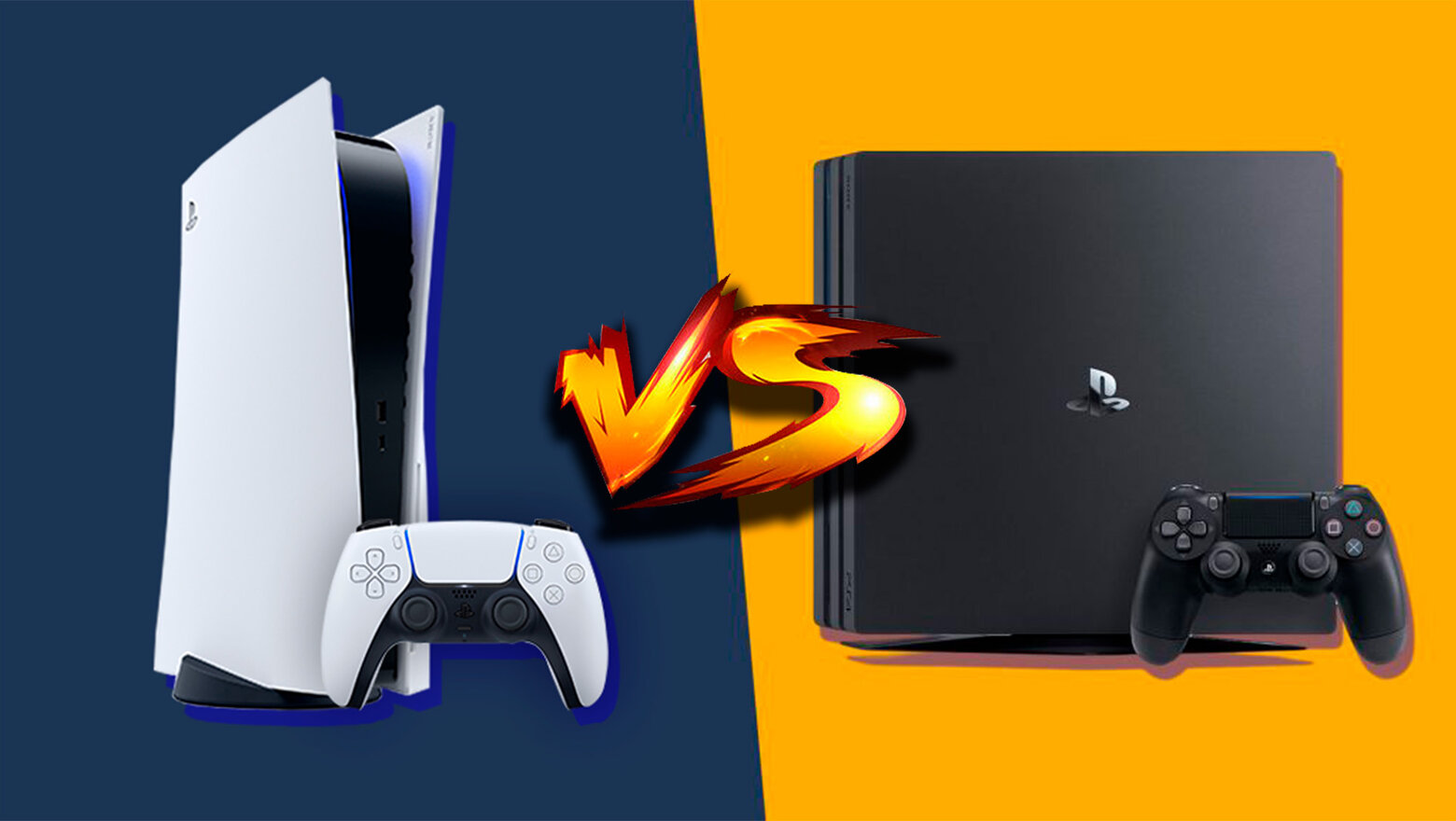 PS5 versus PS4