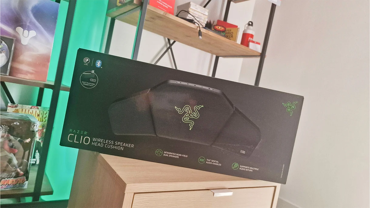 Imagen de Razer Clio en su caja