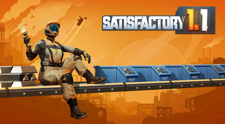 Imagen de Satisfactory recibe su primera gran actualización desde que salió del Early Access y por fin añade compatibilidad oficial con mandos