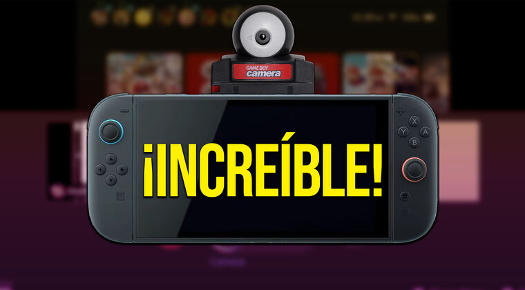 Imagen de No es broma: Consiguen que la cámara de Game Boy funcione perfectamente en Switch 2