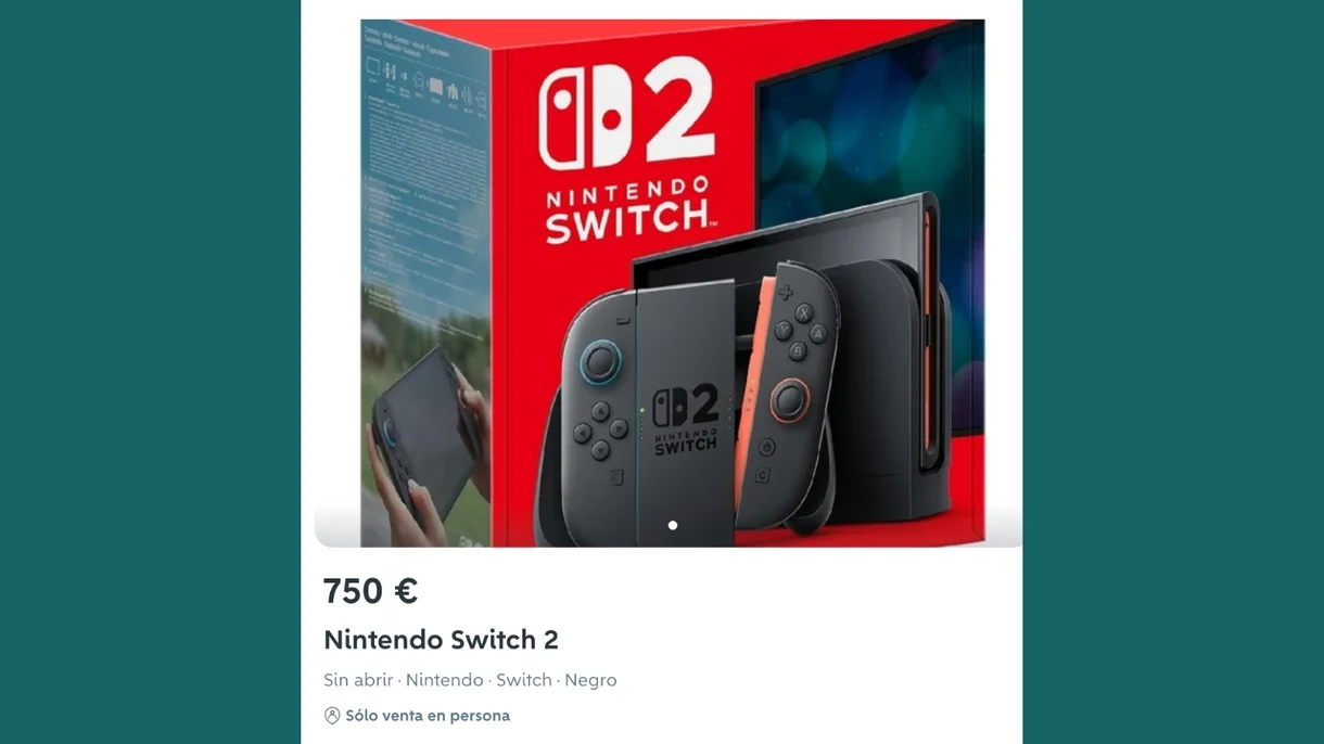 Nintendo Switch 2 reventa