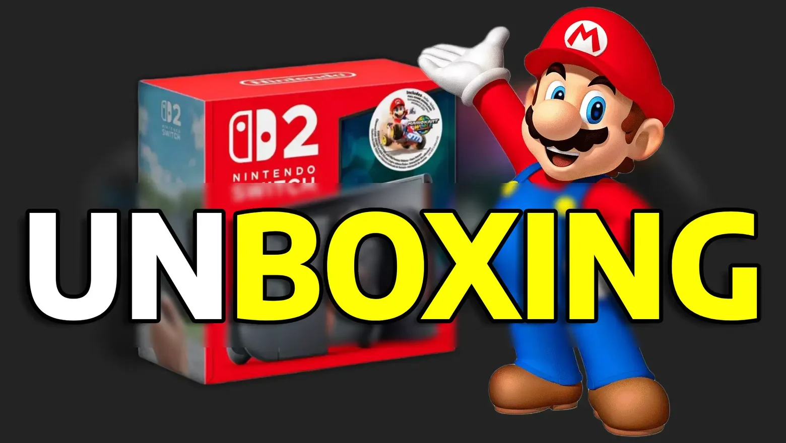 unboxing switch 2