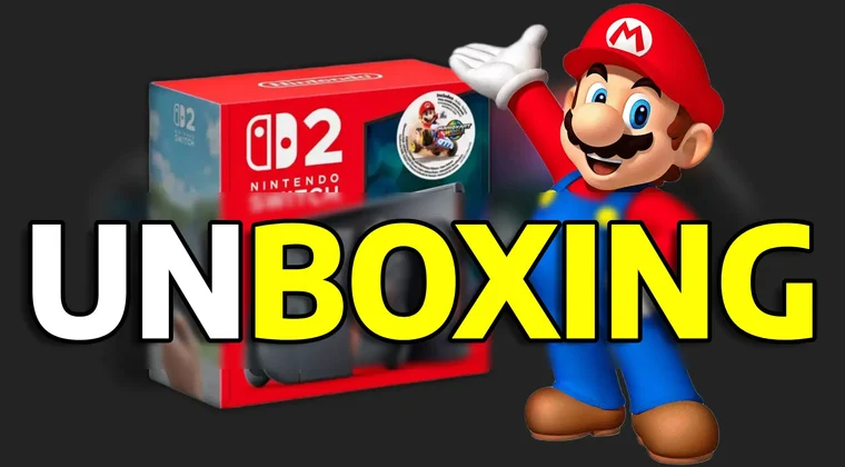 Imagen de Nintendo Switch 2 se deja ver antes de su lanzamiento: un unboxing detalla todo el contenido de la caja y sus novedades