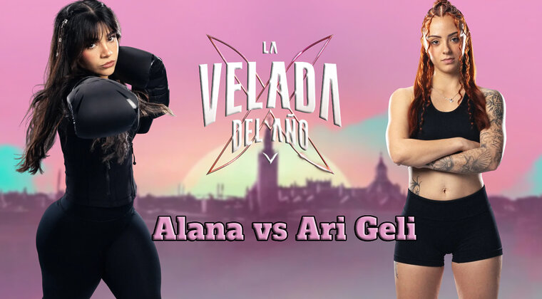 Imagen de Alana vs Ari Geli: Resumen y resultado del combate de deportistas en La Velada del Año 5