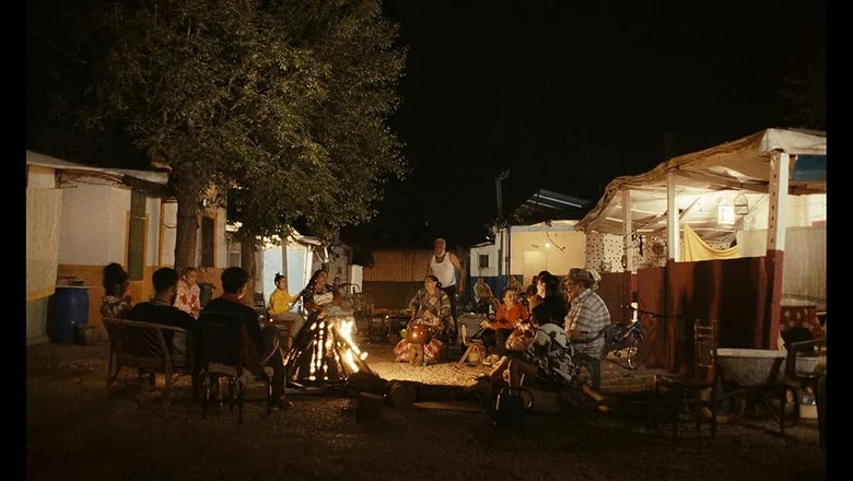 Escena de ciudad sin sueño