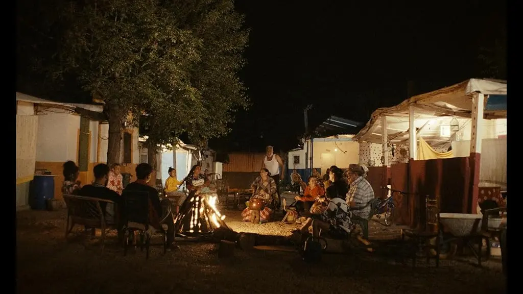 Escena de ciudad sin sueño