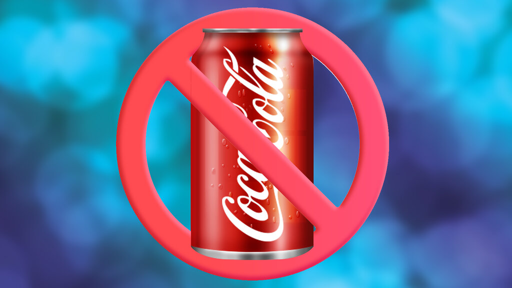 coca-cola lata refresco