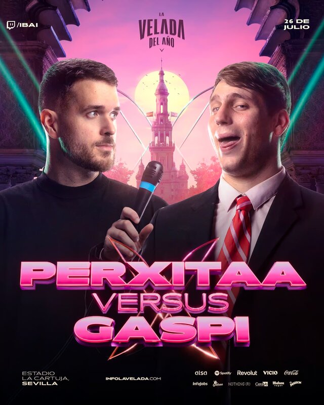 Combate 2 de La Velada del Año 5 - Perxitaa vs. Gaspi
