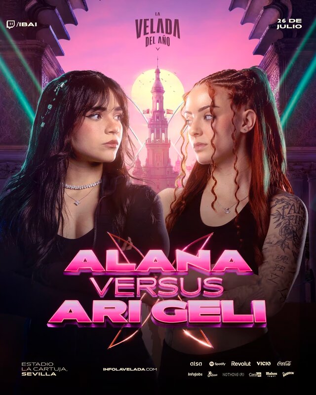 Combate 5 de La Velada del Año 5 - Alana vs. Ari Geli