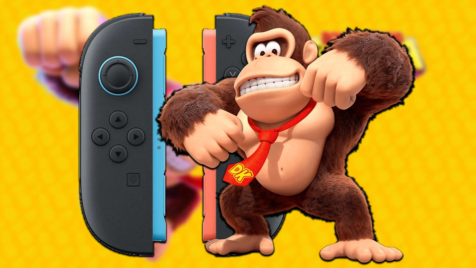 Siente el poder de Donkey Kong en Bananza con tus manos... literalmente