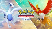 Imagen de Lugia y Ho-Oh protagonistas de la próxima expansión Pokémon TCG Pocket: Fecha de Noches tormentosas y Cielos caleidoscópicos