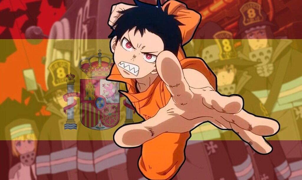 fire force doblaje castellano