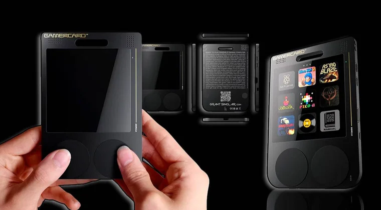 Imagen de Tan fina y compacta como una tarjeta de crédito: así es GamerCard, la nueva consola retro con diseño y alma de ZX Spectrum