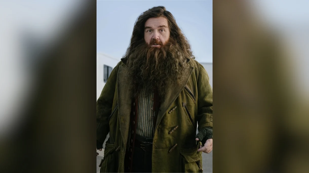 hagrid en harry potter