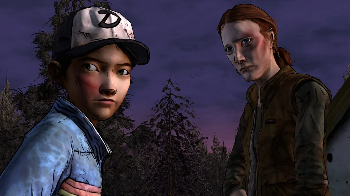 Mike y Bonnie - The Walking Dead: Telltale Games