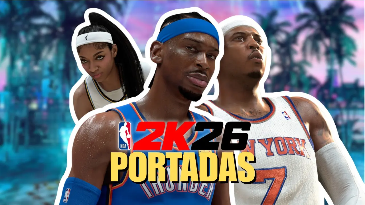 NBA 2K26 portadas