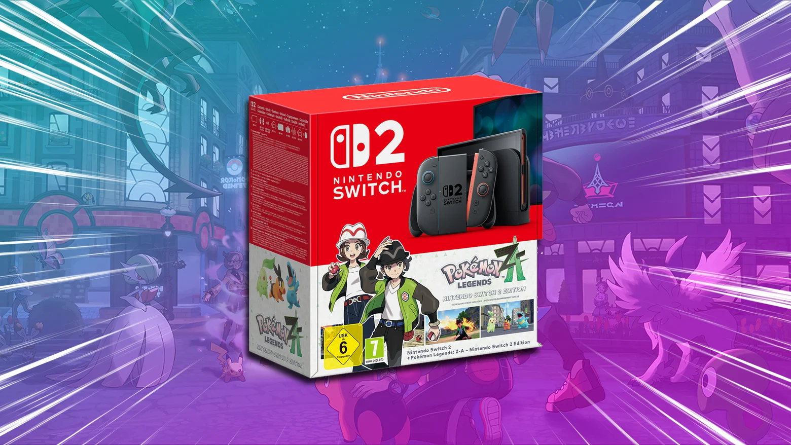 pack leyendas pokémon z-a nintendo switch 2