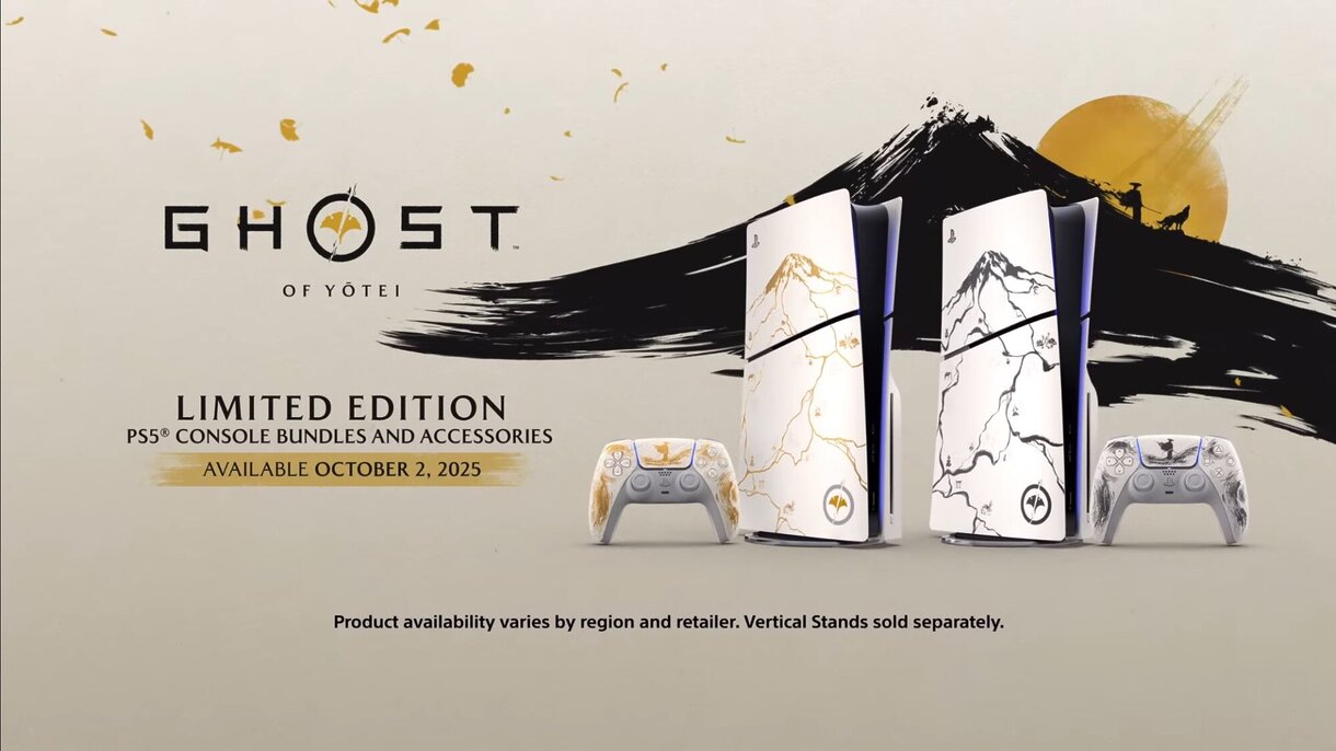 Así luce la espectacular PS5 personalizada de Ghost of Yotei que llega este mismo año