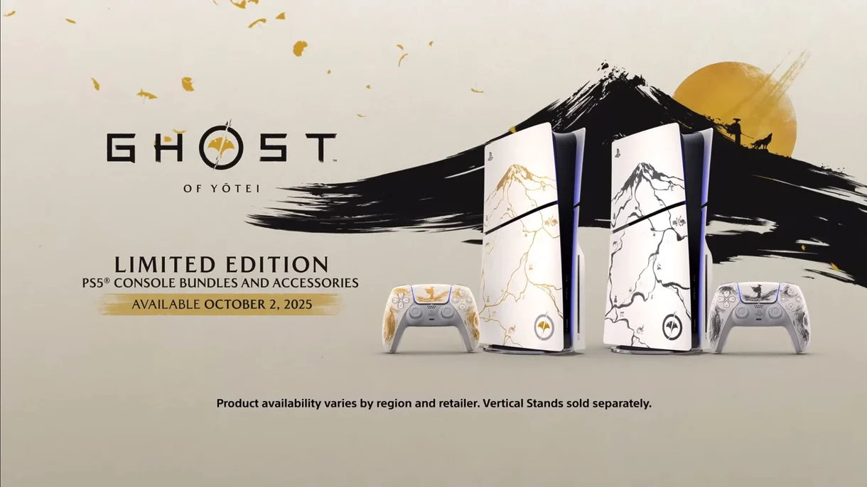 Así luce la espectacular PS5 personalizada de Ghost of Yotei que llega este mismo año
