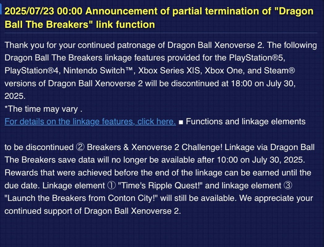 the breakers dragon ball