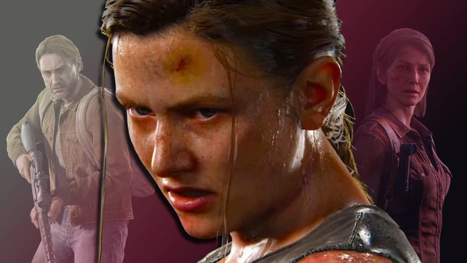 abby, tommy y tess, personajes de the last of us