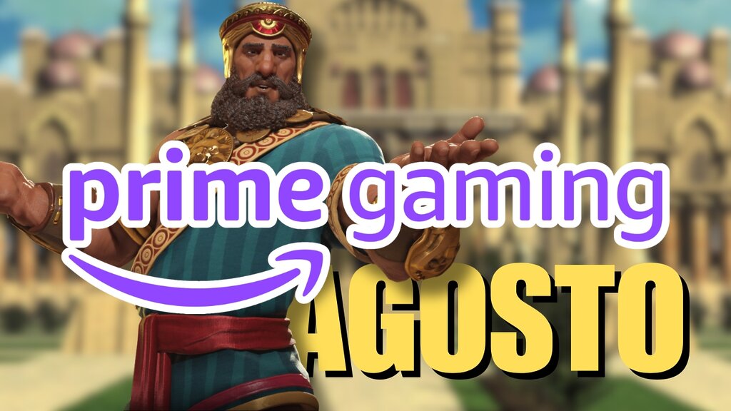 Amazon Prime Gaming Agosto 2025