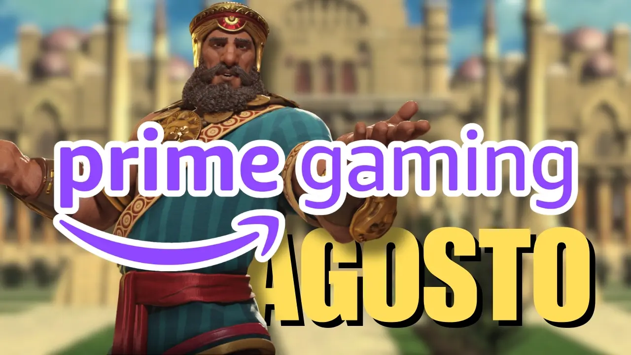 Amazon Prime Gaming Agosto 2025