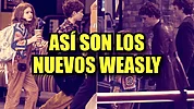 Imagen de Así son los nuevos Weasley: La serie de Harry Potter muestra a Ron, Ginny y más durante el rodaje