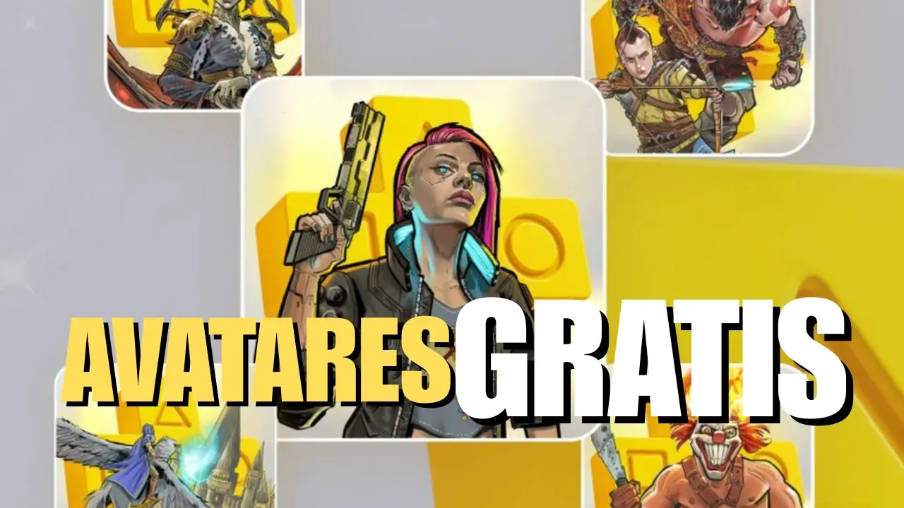Avatares gratis PS Plus
