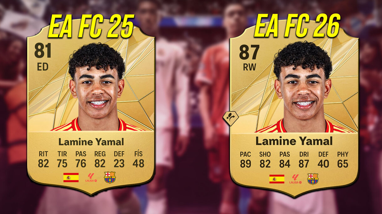 ¿Cómo será la carta de Lamine Yamal en EA Sports FC 26? Esta es la predicción más viral