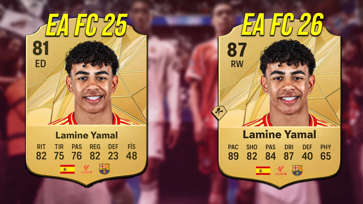 ¿Cómo será la carta de Lamine Yamal en EA Sports FC 26? Esta es la predicción más viral