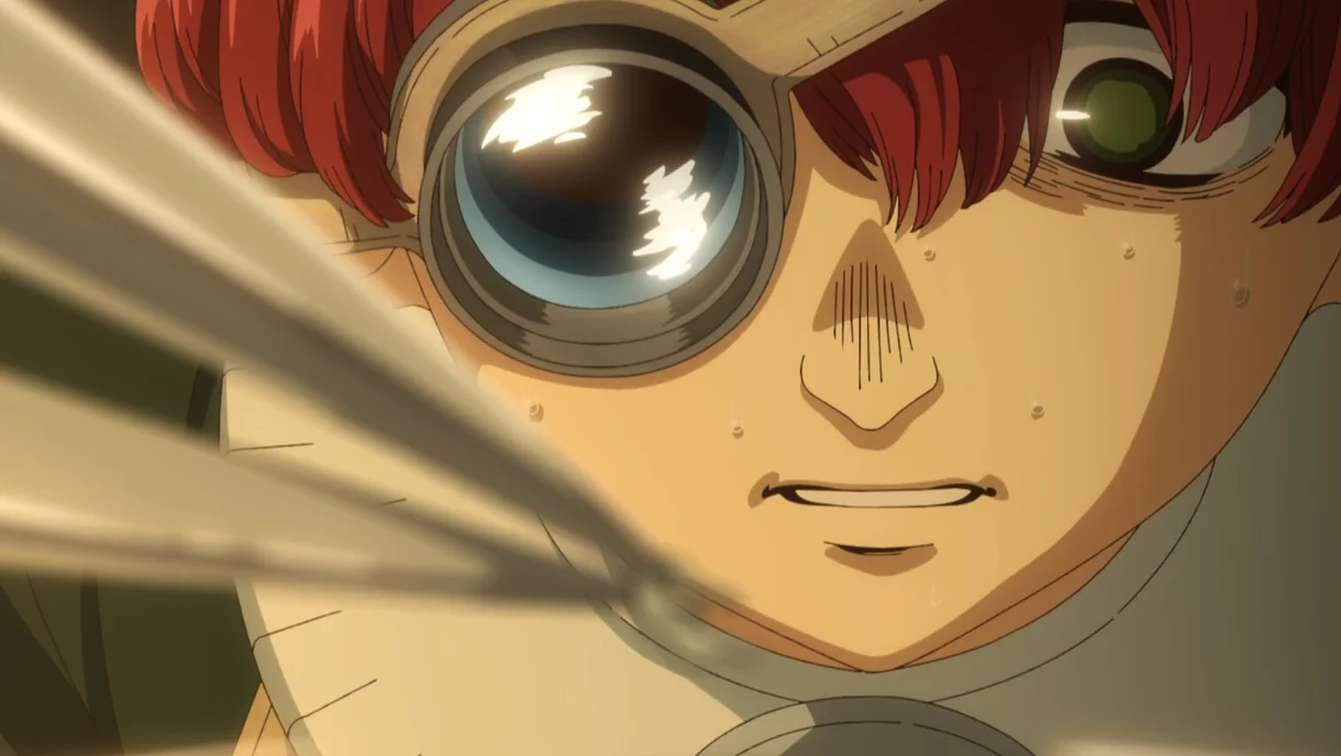 Dr Stone Joel trabajando