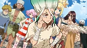 Imagen de Dr. Stone: ¿Cuánto pesan los personajes principales del anime?