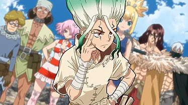 Imagen de Dr. Stone: ¿Cuánto pesan los personajes principales del anime?
