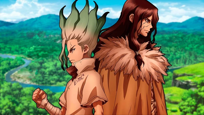 Dr Stone relacion Senku Tsukasa