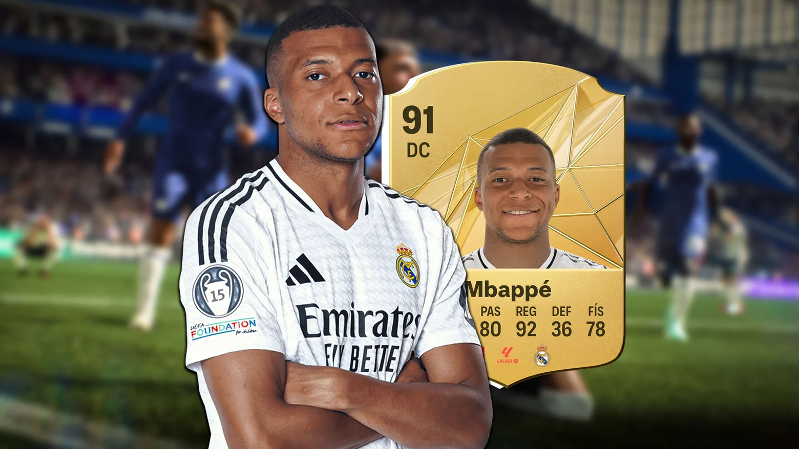 ¿Cómo será la carta de Kylian Mbappé en EA Sports FC 26? Un fan así lo predice