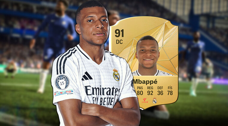 Imagen de ¿Cómo será la carta de Kylian Mbappé en EA Sports FC 26? Un fan así lo predice