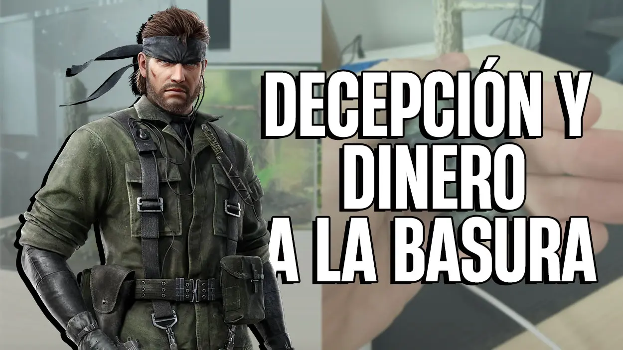 EDICÓN COLECCIONISTA METAL GEAR SOLID DELTA DECEPCIÓN