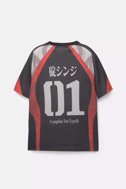 evangelion camiseta pull & bear