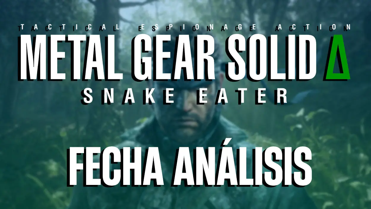 FECHA ANALISIS EMBARGO METAL GEAR SOLID DELTA SNAKE EATER