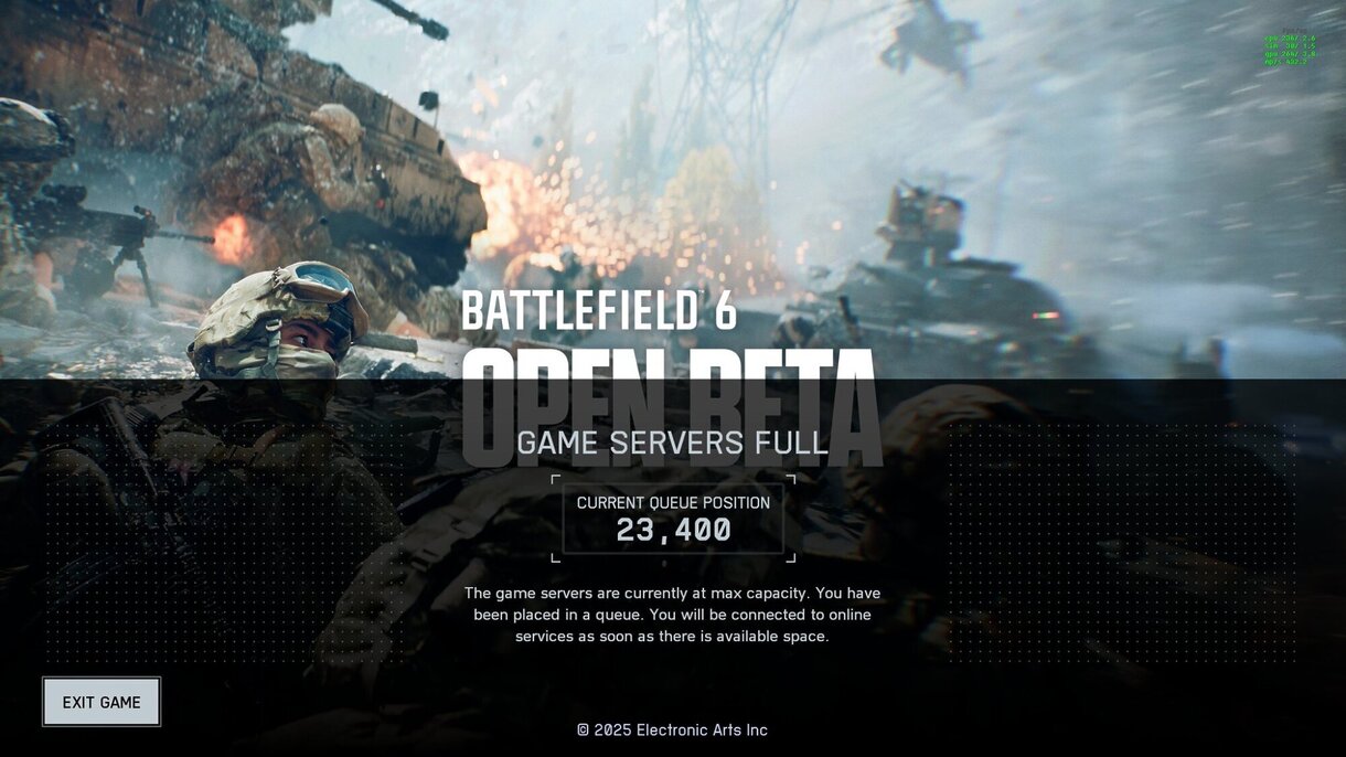 Battlefield 6 lo está petando en usuarios y lo gracioso es que su beta no ha salido a la luz