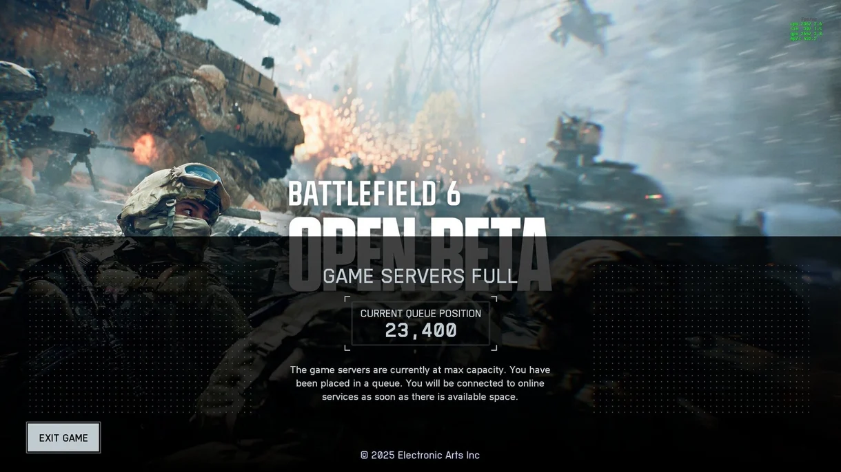 Battlefield 6 lo está petando en usuarios y lo gracioso es que su beta no ha salido a la luz