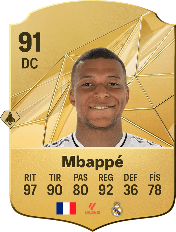 ¿Cómo será la carta de Kylian Mbappé en EA Sports FC 26? Un fan así lo predice