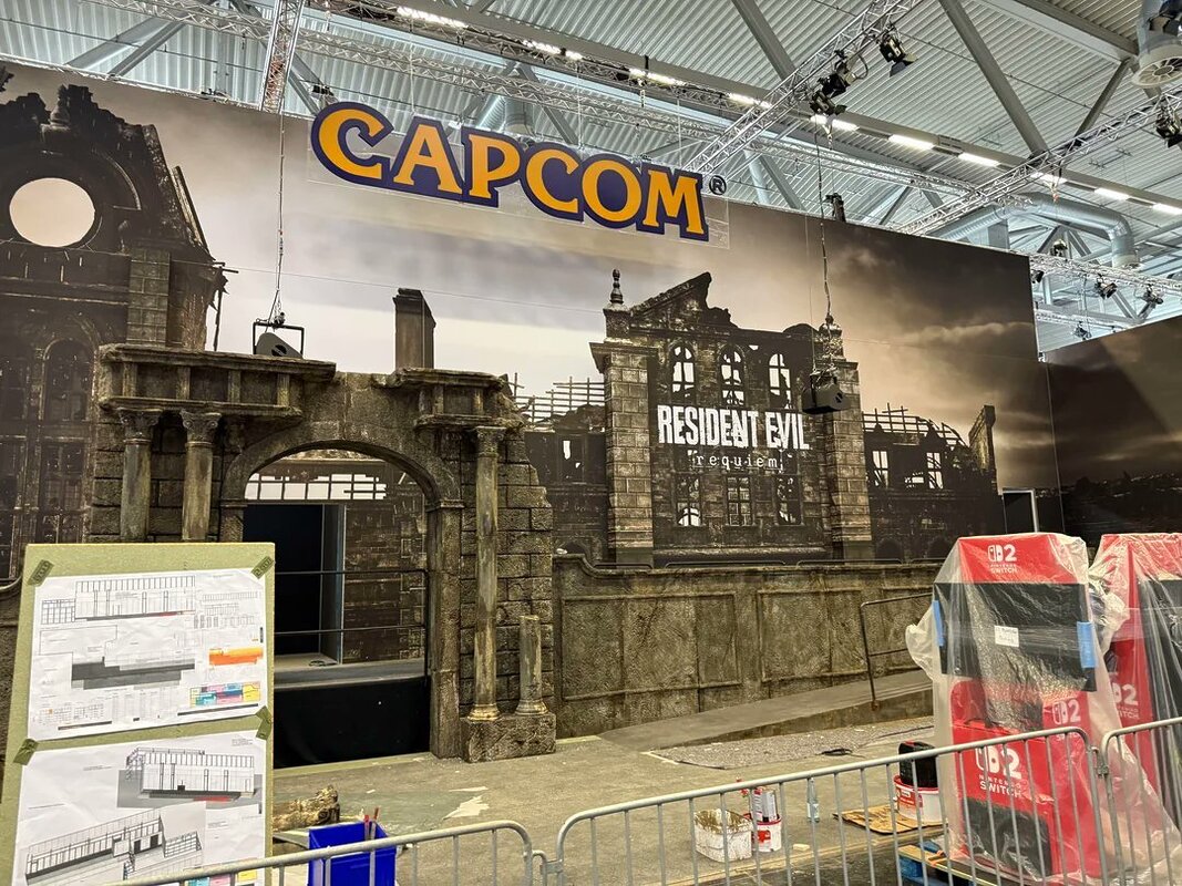 El detalle "oculto" en el stand de Resident Evil Requiem que apunta a Nintendo Switch 2