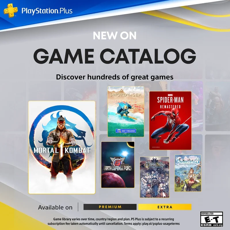 PS Plus Extra y Premium agosto 2025: revelados los nuevos juegos que llegan al servicio