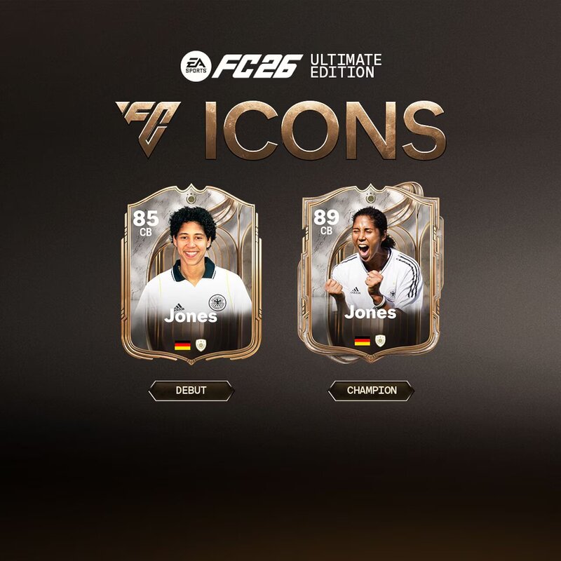 Todos los nuevos ICONOS que tendremos en EA Sports FC 26 revelados oficialmente