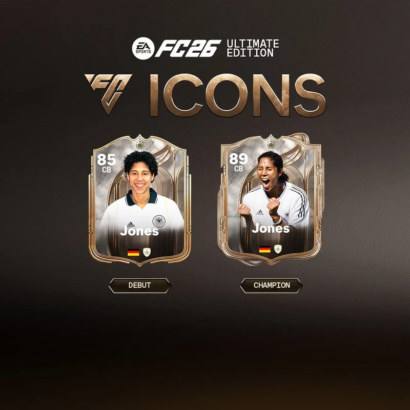 Todos los nuevos ICONOS que tendremos en EA Sports FC 26 revelados oficialmente
